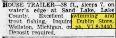 Dublin General Store - Jun 12 1962 Article